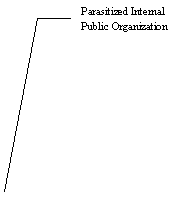 Line Callout 3 (No Border): Parasitized Internal Public Organization